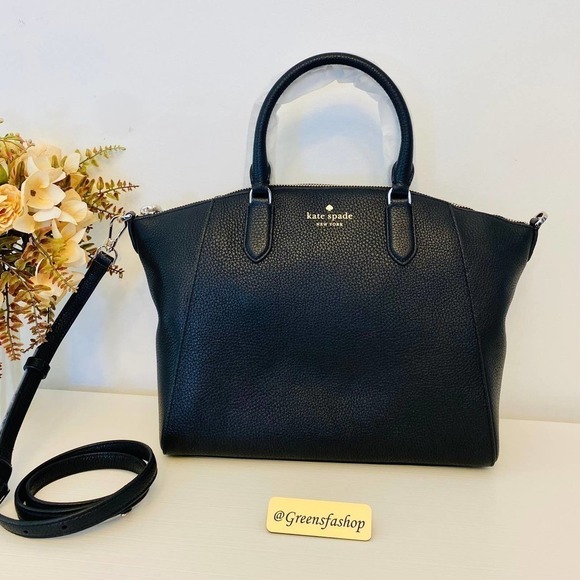 Kate Spade Handbags - Kate spade purse parker medium satchel black